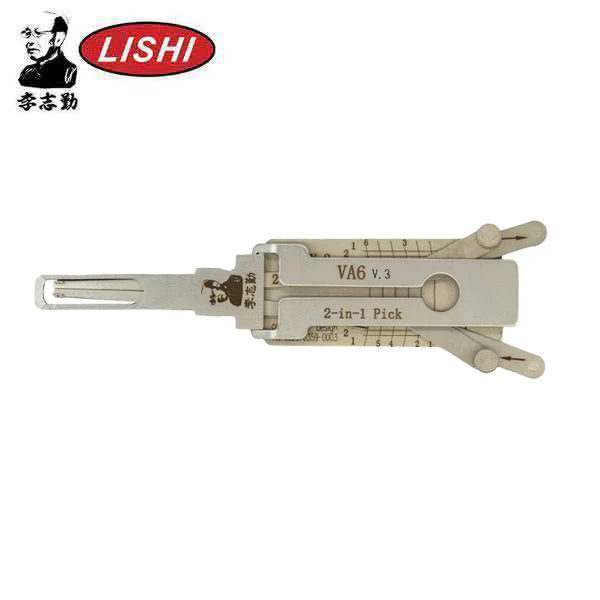 ORIGINAL LISHI - VA6 Smart Fortwo 2 In 1 Pick And Decoder / AG ORIGINAL LISHI - VA6 Smart Fortwo 2 In 1 Pick And Decoder / AG